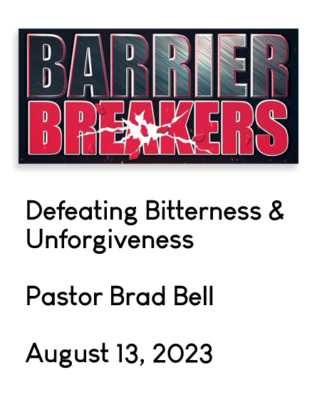 Barrier Breakers Series Aug 13
