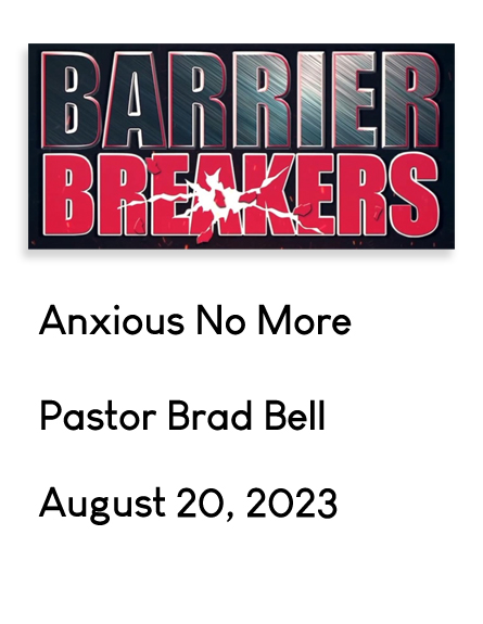 Barrier Breakers Series Aug 20