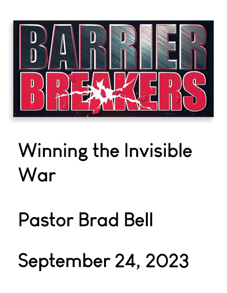 Barrier Breakers Series Sep 24