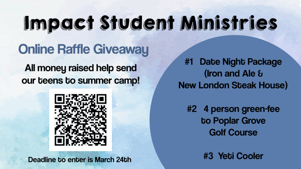 Impact Youth Raffle March 2024