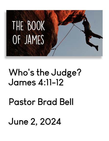 The Book of James June 2 2024