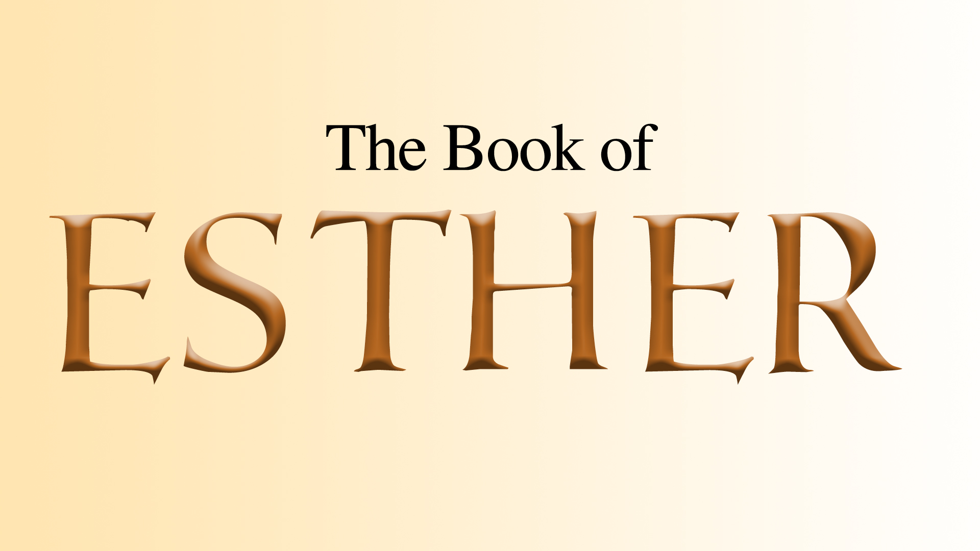 Book of Esther Sermon Button