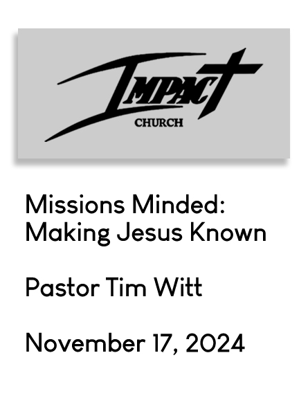 Nov 17 2024 Missions